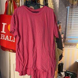 Fp movement pink leg day tee